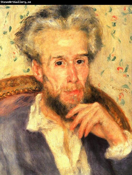 Pierre Renoir Portrait of Victor Chocquet